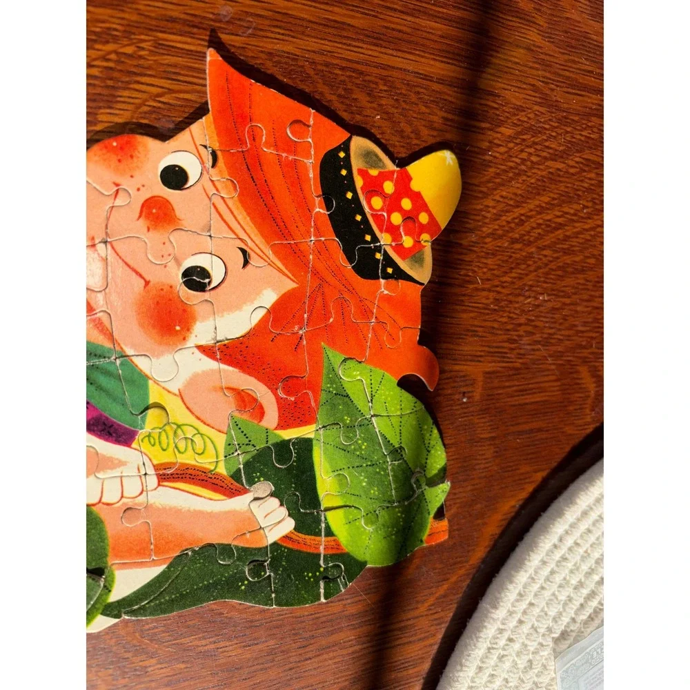 Vintage 1950s Jaymar Fairyland Puzzle Picture 
